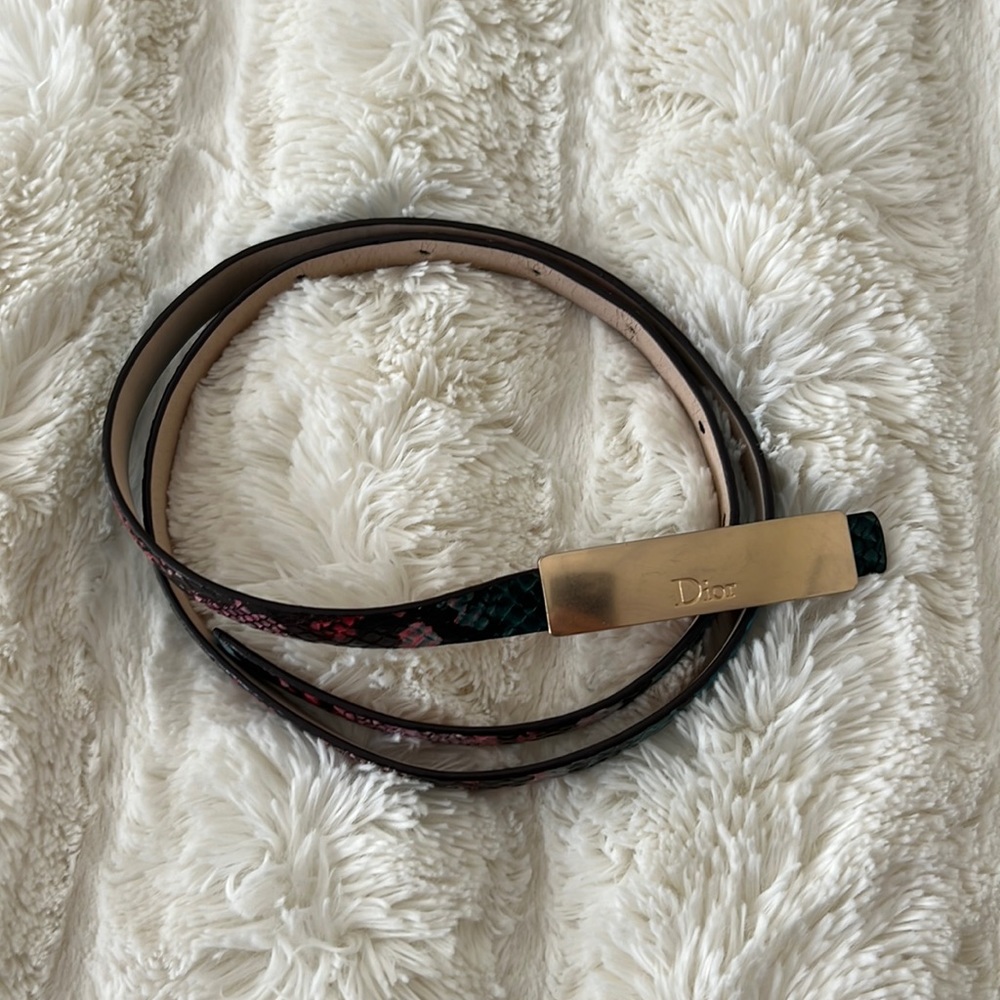 Dior belt